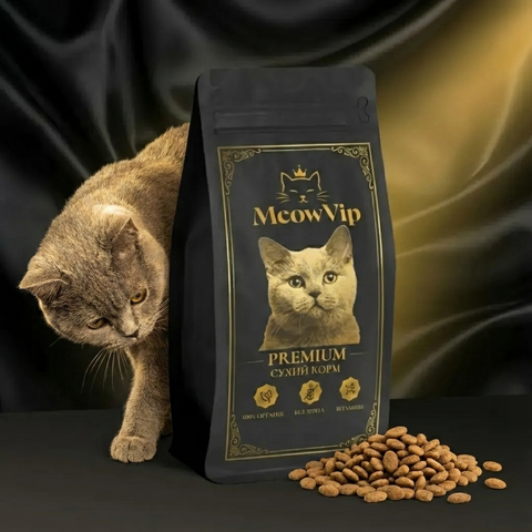 Сухий корм для британських котів MeowVIP Кролик 400г 1902 фото