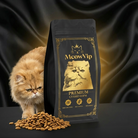 Сухий корм для персидських котів MeowVIP Кролик 400г 1903 фото